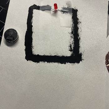 Other image of circuit with paint